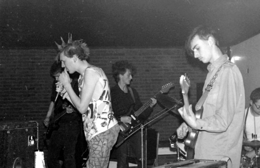 Pigs in blue glue concert in Kortrijk ( BE)